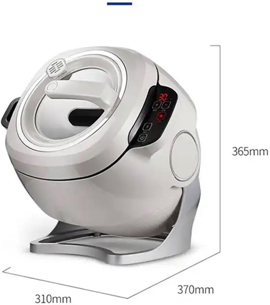 【Limited-Time Offer】 2000W Intelligent Automatic Cooking Machine, 360 Degree 6L Food Processor for Stir-Fry, Stew, Cooking Intelligent Cooking Robot
