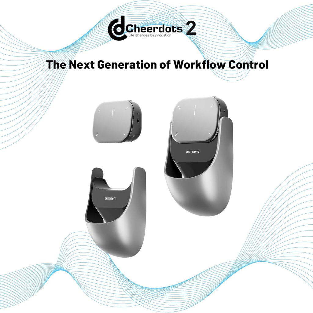 Bluetooth Detachable Air Mouse Touchpad Mouse with Voice Recording, Presentation Clicker Wireless Presenter Presentation Remote with Laser Pointer for Mac, Windows (Recording, Silver)