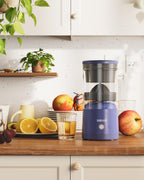 Citrus Juicer Machines Rechargeable - Portable Juicer with USB and Cleaning Brush for Orange, Lemon, Grapefruit